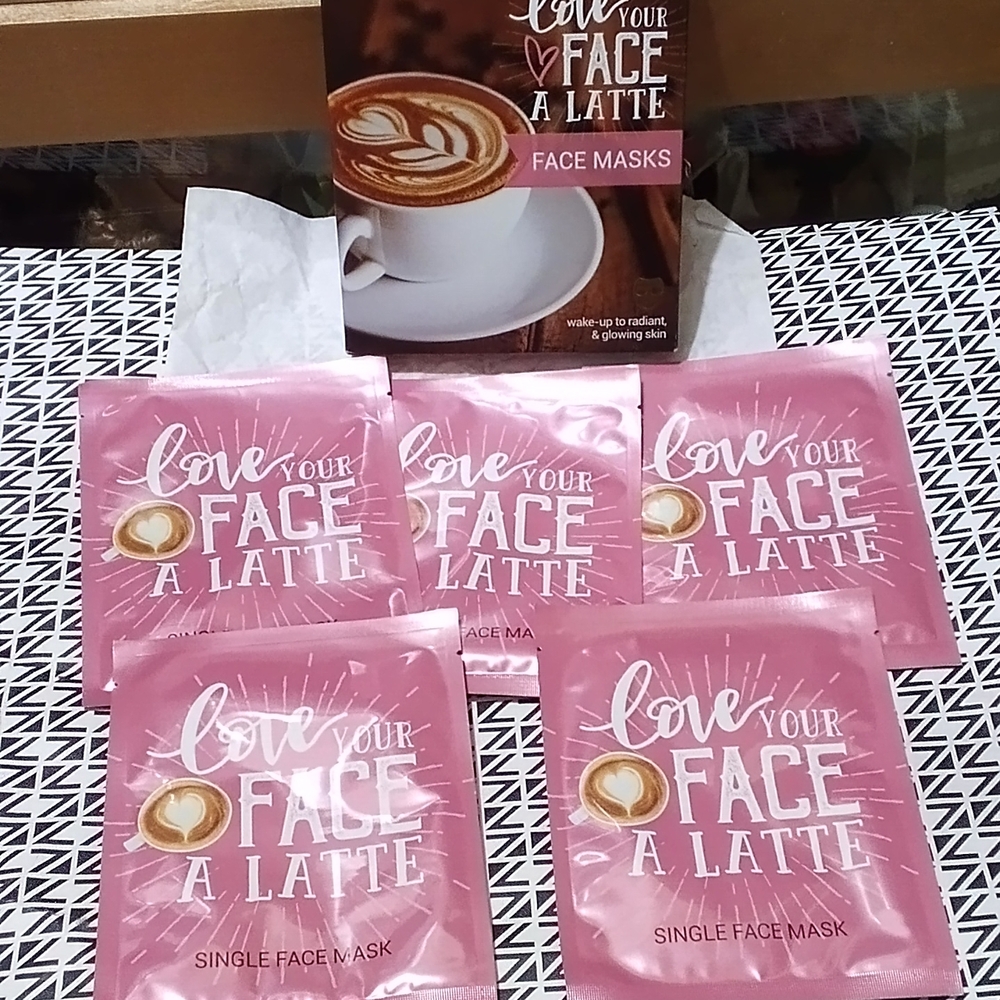 Love Your Face a Latte Face Masks
